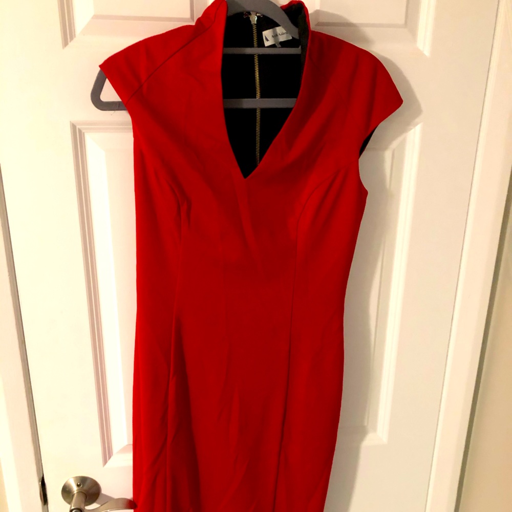 Sexy red dress